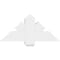 Ekena Millwork Kennewick Architectural Grade PVC Gable Bracket, 36"W x 16 1/2"H x 6"D x 6"F, 11/12 Pitch GBP036X17X0606KEN00 - alternate 5